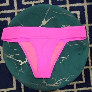 Victoria's Secret Neon Pink Bikini Bottom